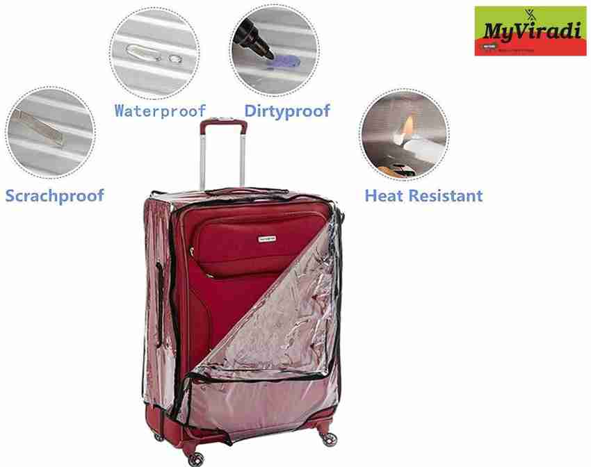 Luggage Protector Suitcase Cover PVC Waterproof Travel Suitcase