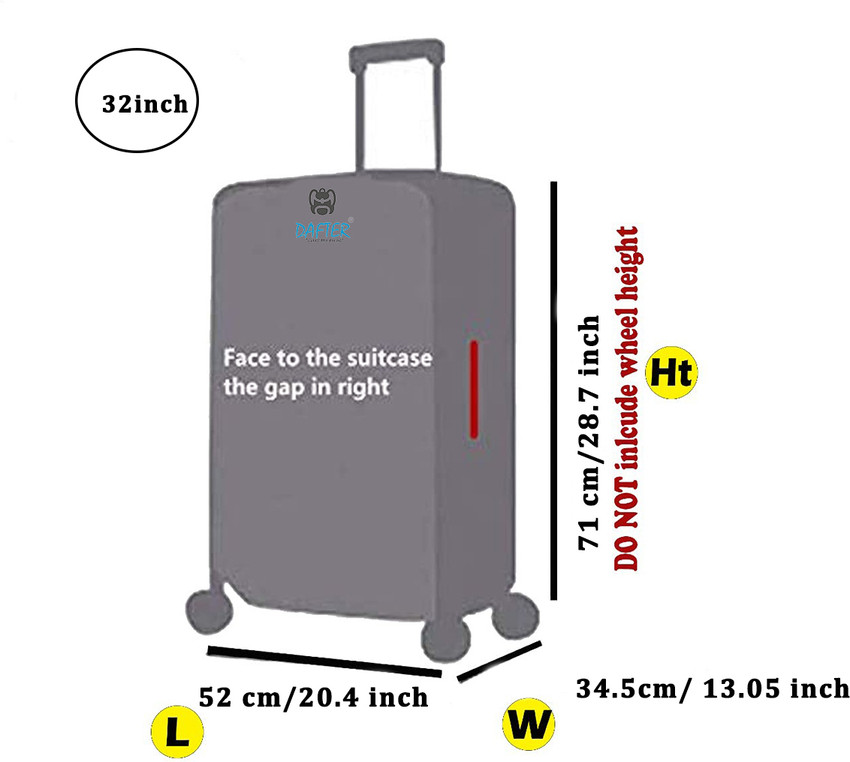 32 inch online bag dimensions