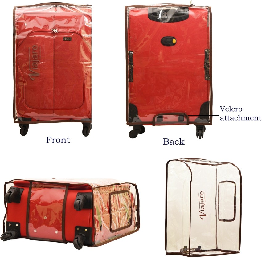 HANDCUFFS Transparent Cover Transparent Luggage Trolley Protective Covers  PVC Waterproof Travel Bag Suitcase Cover 24 Inches Luggage Cover Price in  India  Buy HANDCUFFS Transparent Cover Transparent Luggage Trolley  Protective Covers PVC