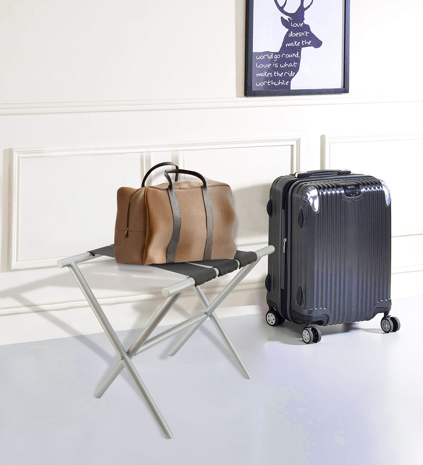 The Home Co Multipurpose Stand Storage Organizer For Home Foldable Bag Stand Leatherette Luggage Rack Price in India Buy The Home Co Multipurpose Stand Storage Organizer For Home Foldable