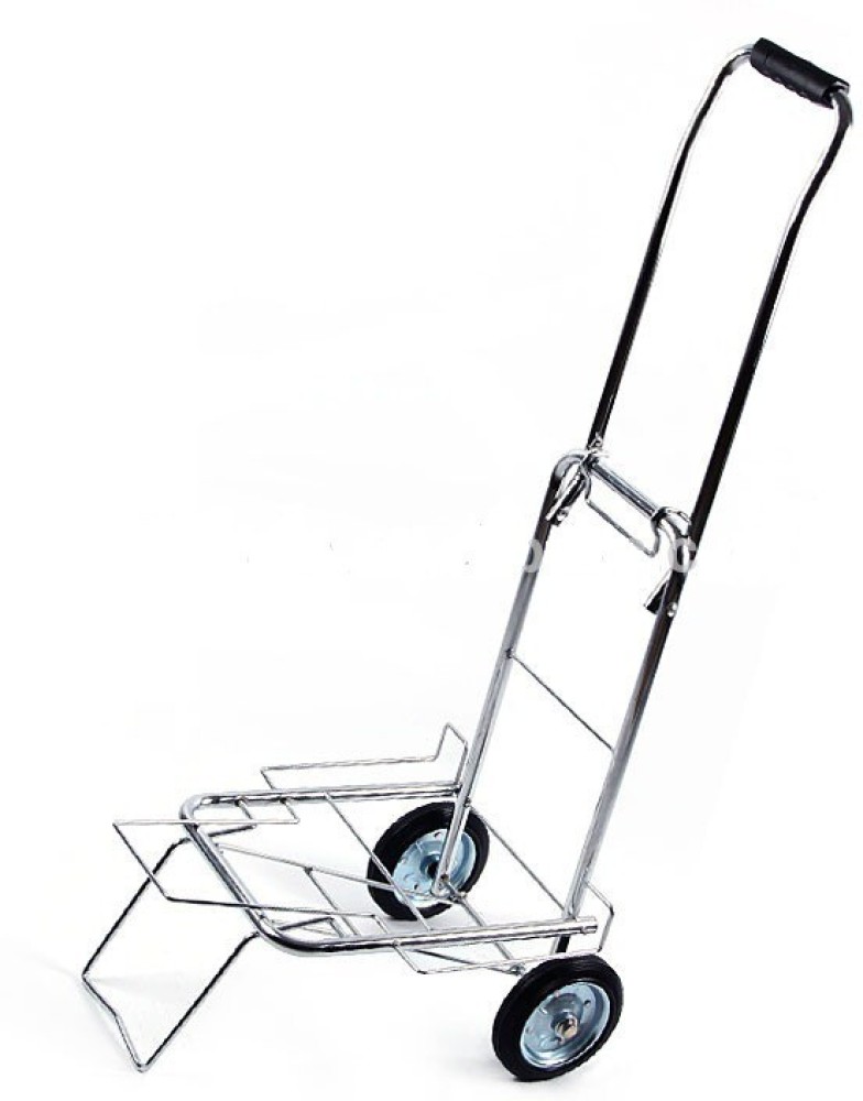 SKYZONE Folding 2 Wheels Travel Luggage Cart Luggage Trolley Price in India Buy SKYZONE Folding 2 Wheels Travel Luggage Cart Luggage Trolley online at Flipkart