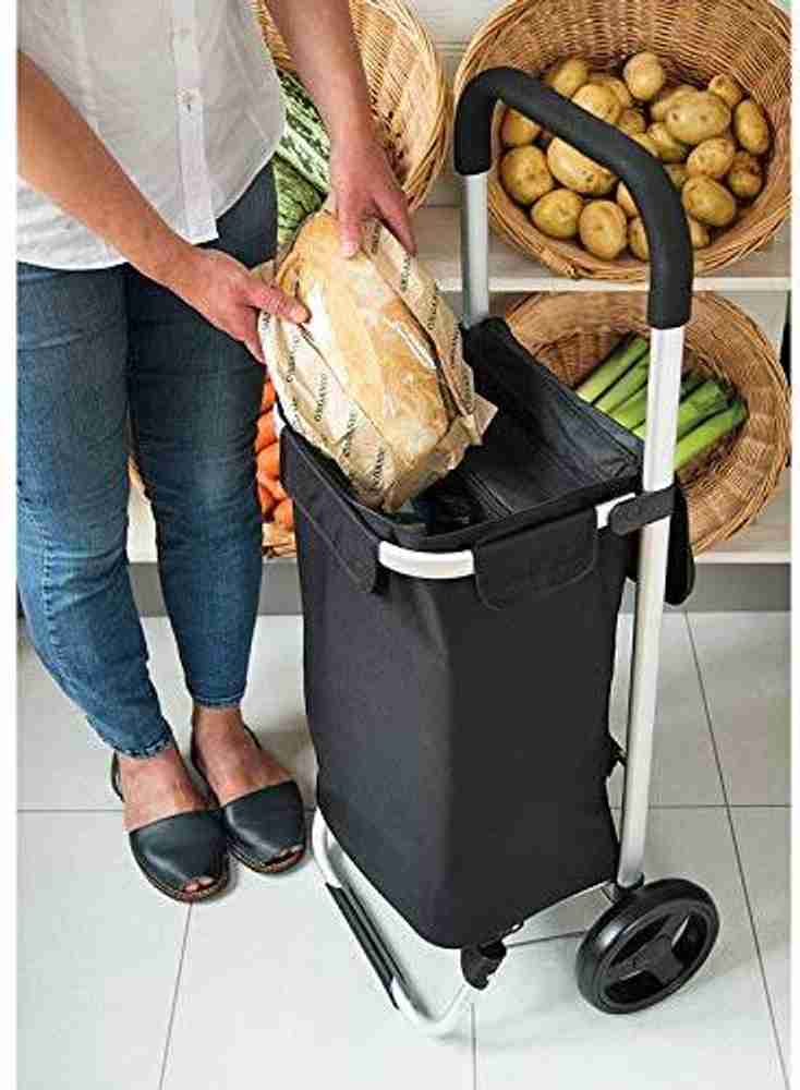 Shopping trolley 2025 bag with wheels
