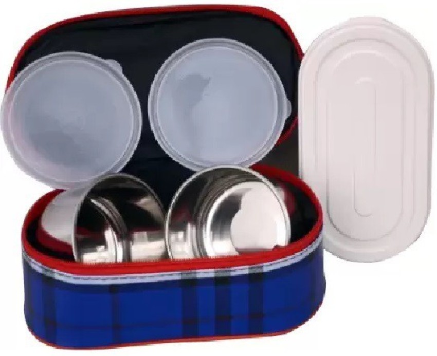 Topware School combo Double Decker lunchbox(750ml) 3 Containers Lunch Box  (750 ml, Thermoware)