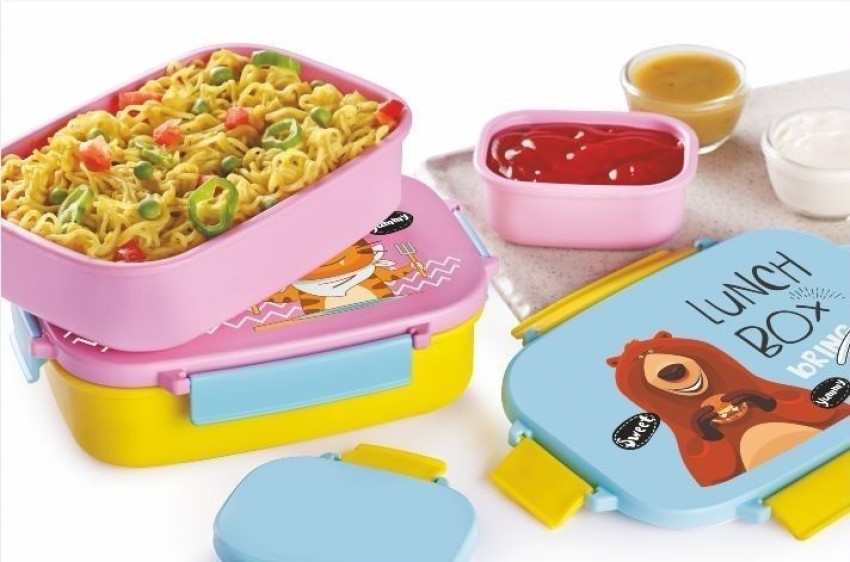 Hardin Snack Box for Kids School Customized Plastic