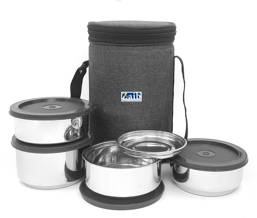 Steel tiffin box for office with bag online
