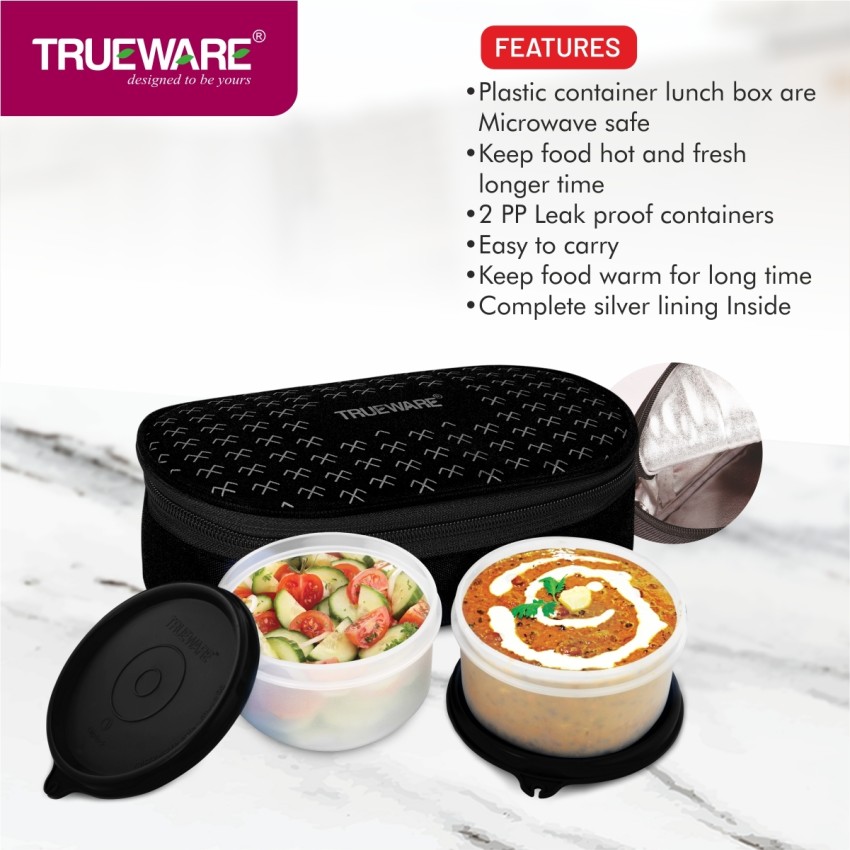 Trueware Bon Bon Insulated Lunch Box - Air Tight, Leak Proof, 300 ml