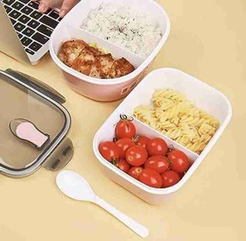 Lunch Box With Cutlery Set Portable Bento Box Student Office - Temu