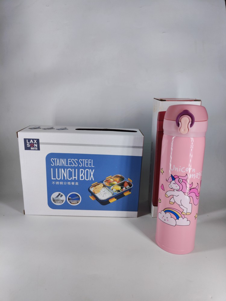 Children Lunch Boxes Bottle, Lunch Box Food Unicorn