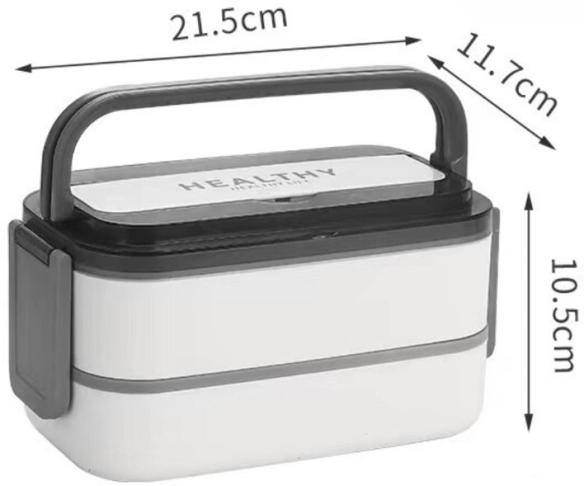 Double Layer Stainless Steel Lunch Box With Soup Bowl Leak-Proof