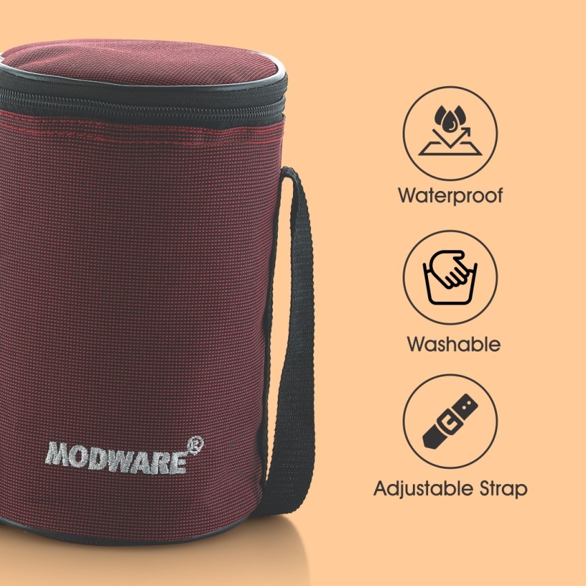 MODWARE Multipurpose Lunch Box Tiffin Set with Bag & 4  Containers Lunch Box 