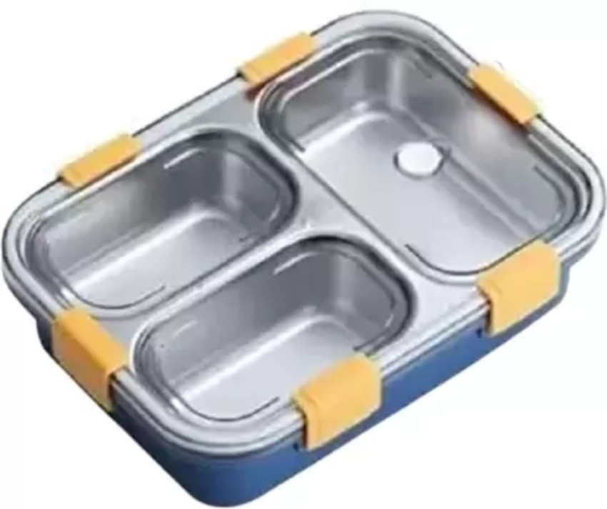 🌮Stainless Steel Lunch Box with COMPARTMENT🍱, LEAK PROOF Tiffin Box