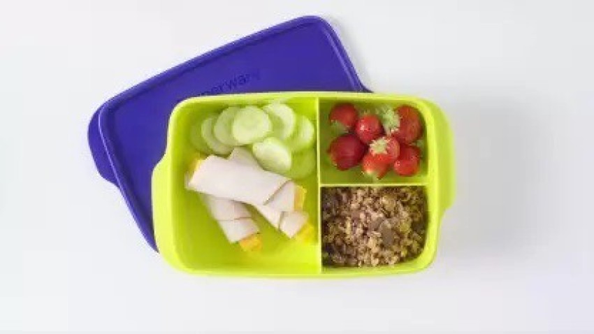 Tupperware Plastic Kids Divide Lunch - 1 pc