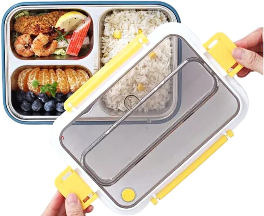 304 stainless steel 3 compartment 1000ml
