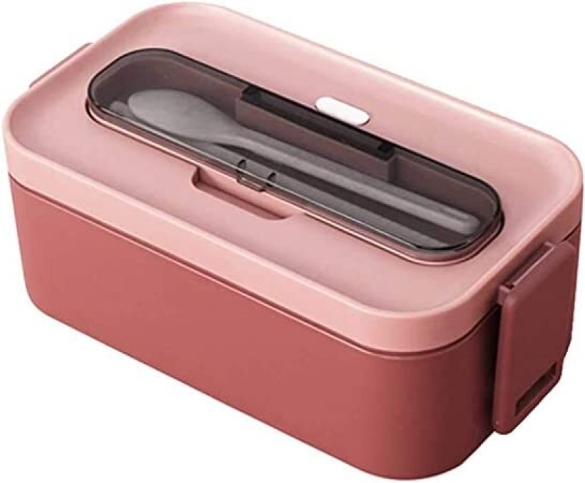 LB-8811 Double Decker Insulated Stainless Steel Lunch Box With Handle