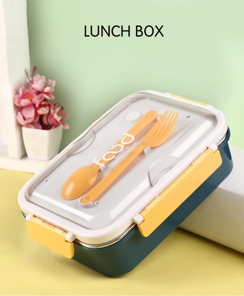 PRH Basics Stainless Steel Lunch Box with Spoon
