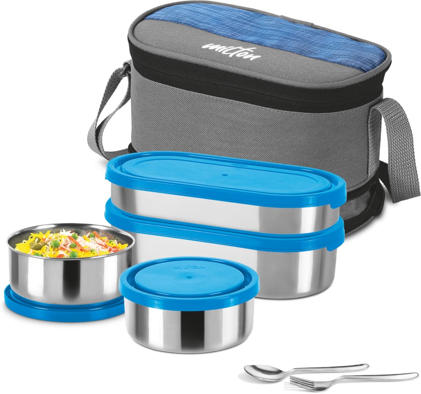 Topware Smartlock Double Decker 3 Containers Lunch Box (1000 Ml) in Delhi  at best price by Akash Enterprises - Justdial