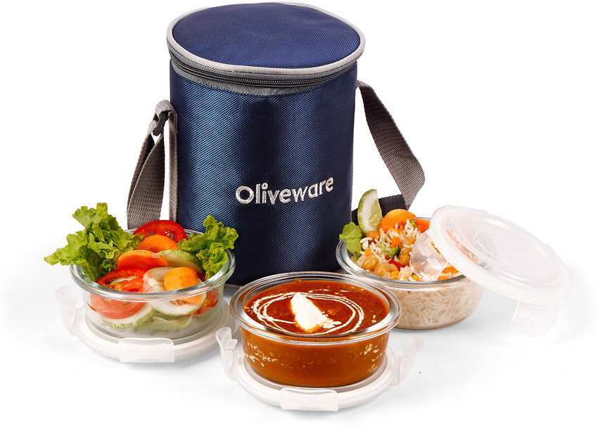 Signoraware exe glass lunch box 2025