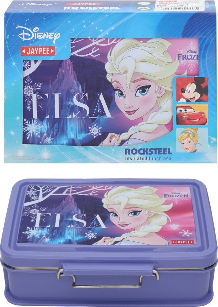 Disney Frozen Lunch Box Portable Cartoon Insulated Double Layer