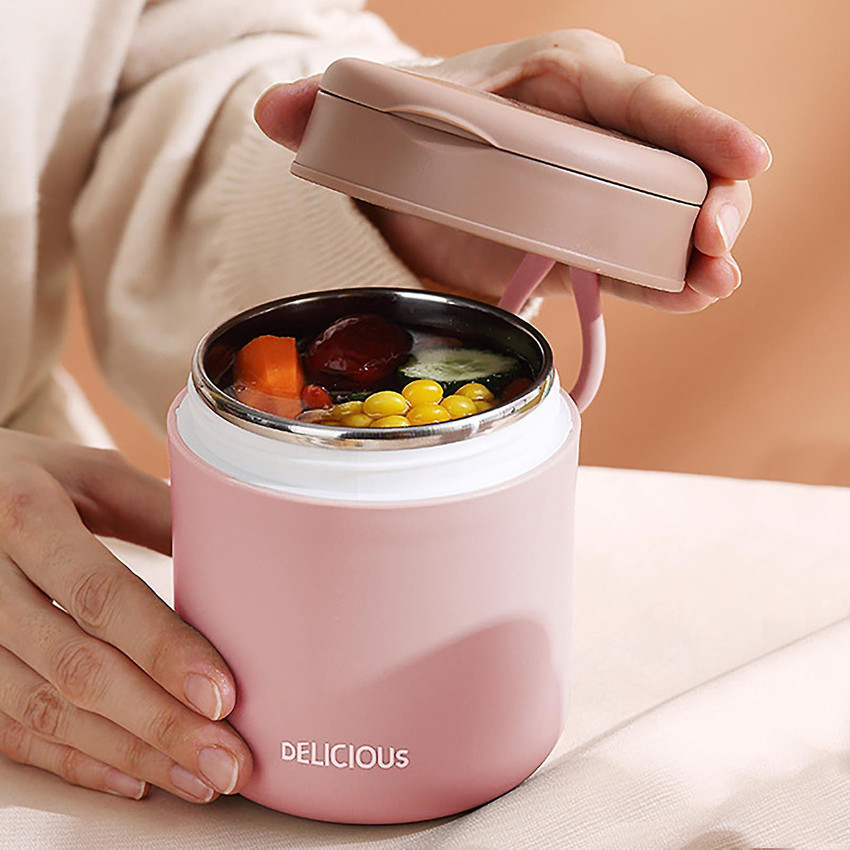 Baby pink lunch box cheap