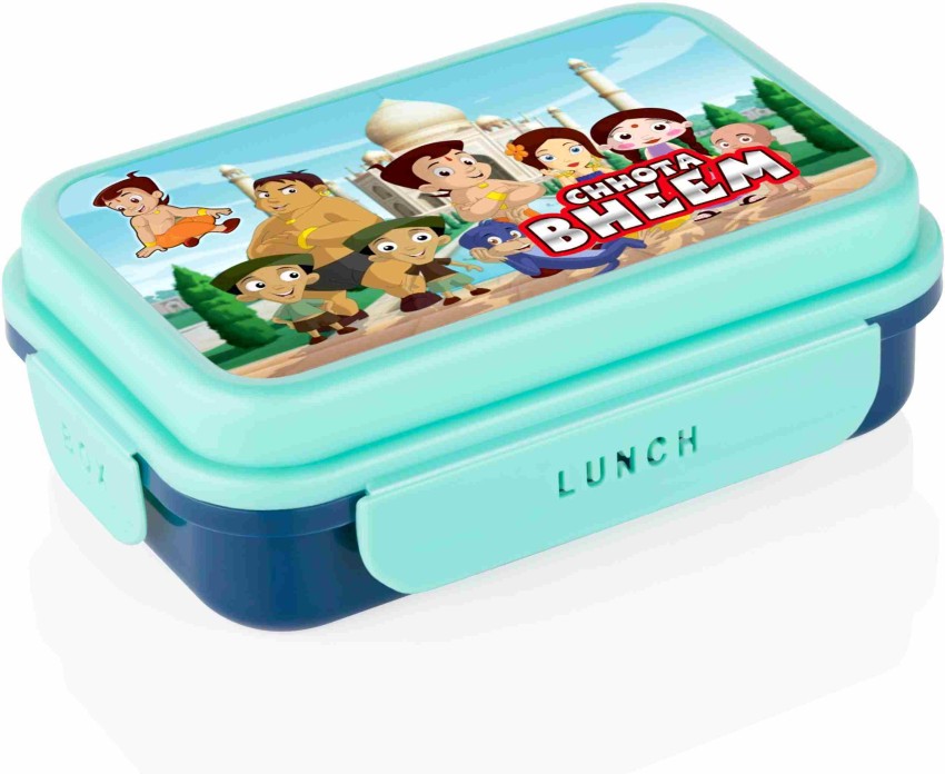 Globality Children's 1st Choice School Launch box (Blue,pack  of 1) 3 Containers Lunch Box 