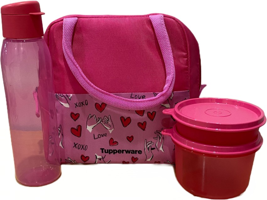 Buy Blancora Air Tight Topware Plastic Lunch Box with Insulated Bag 3  Container and 1 Tumbler Online at Low Prices in India 