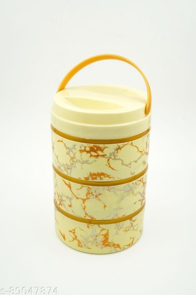 Topware Yellow Microwave Safe Container, Capacity: 1200 Ml