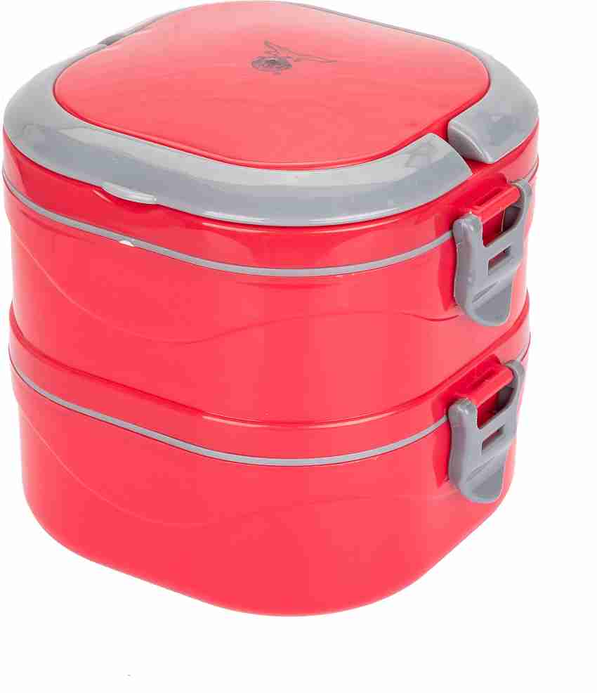 EAGLE Lunchmate Red 2 Layer Hand held Tiffin Leak - Flipkart.com