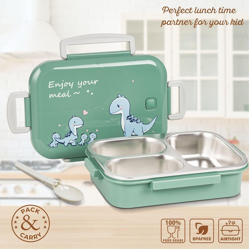 Flipkart Signoraware Happy Me Stainless Steel Lunch Box for Kids Adults 1 Containers Lunch Box