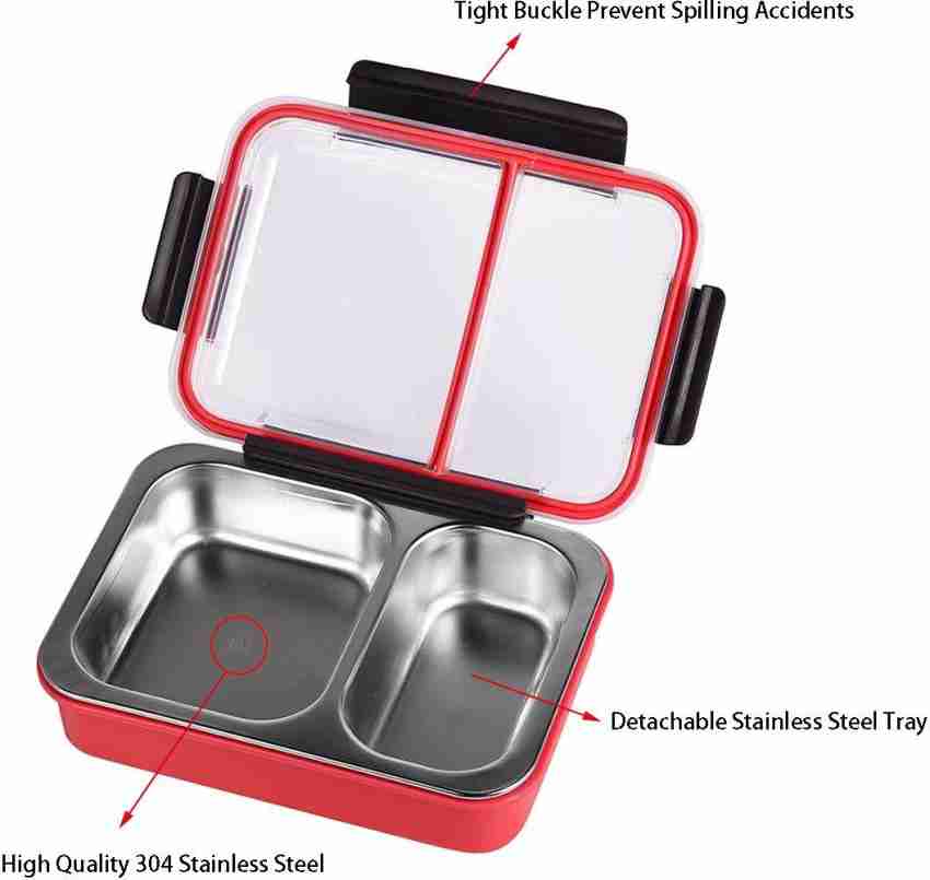 IDEALIMPACT Leak Proof 2 Compartment Stainless