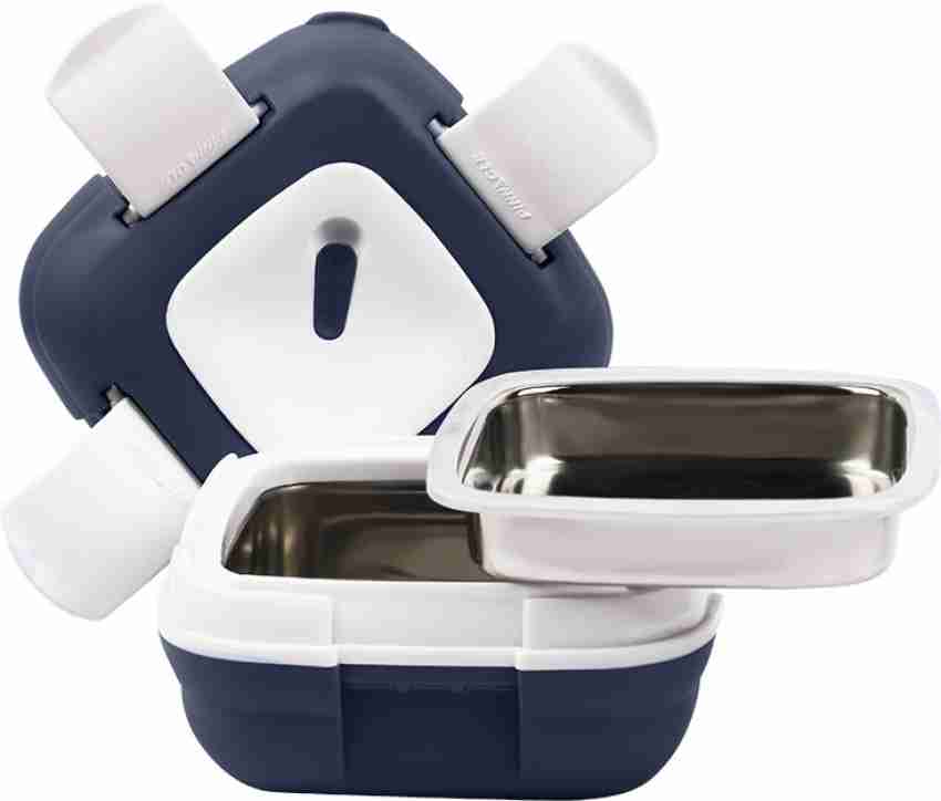 Pinnacle Thermoware Thermal Lunch Box Set Lunch Containers for Adults &  Kids, Blue 