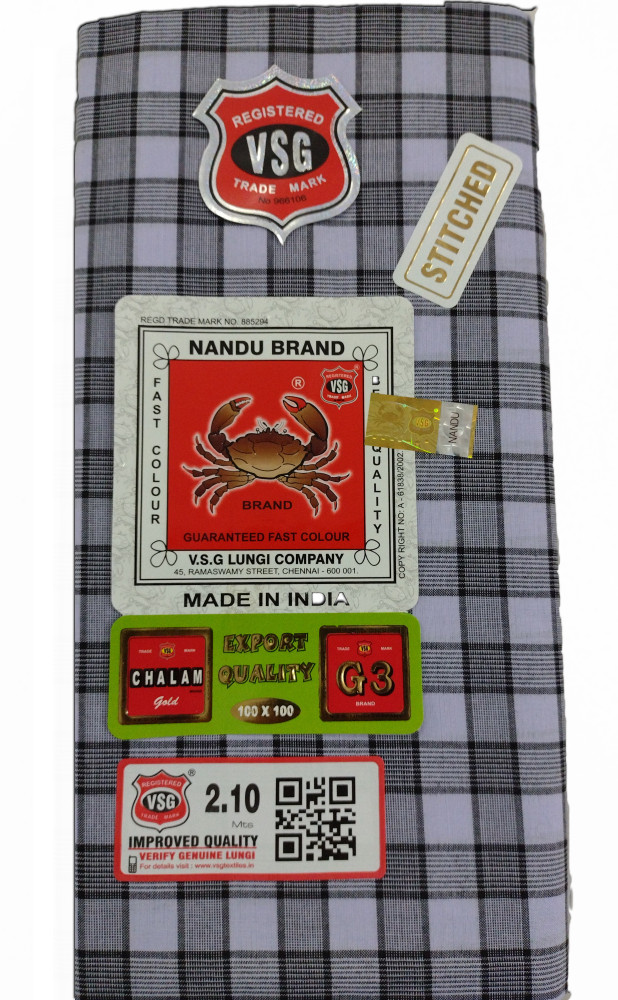 nandu Checkered Black Lungi Price in India Buy nandu Checkered Black Lungi online at Flipkart