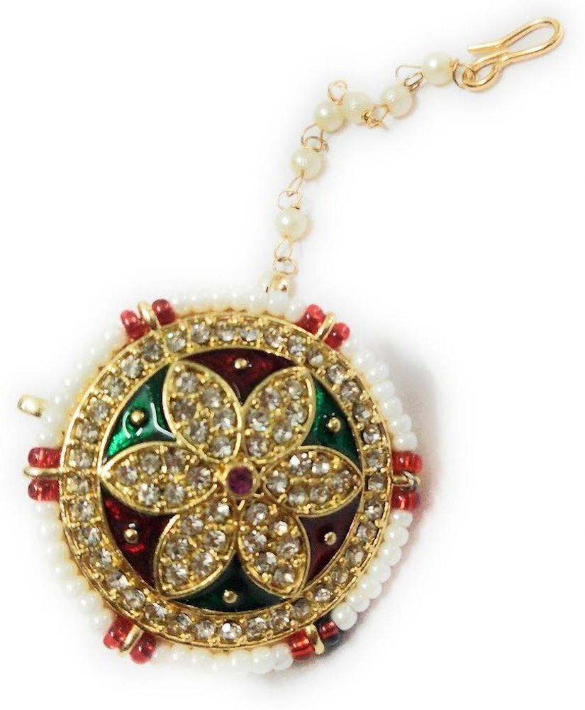 Maangtikka Borla Alloy Borla Price in India Buy Maangtikka Borla Alloy Borla Online at Best Prices in India Flipkart