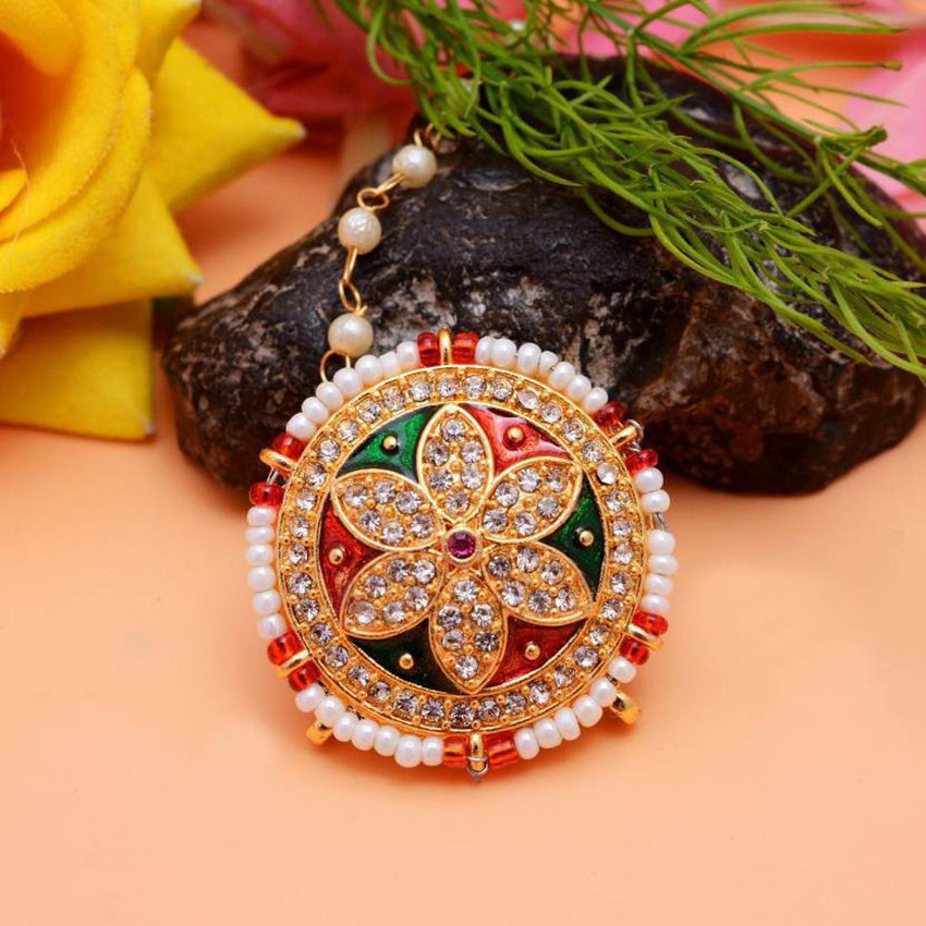 Maang on sale tikka borla