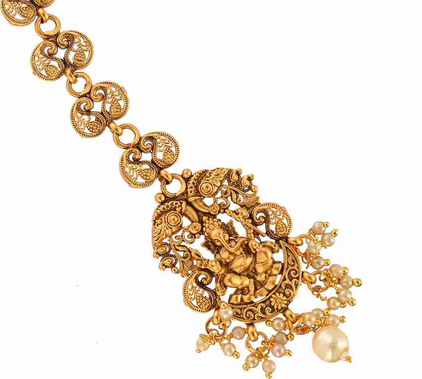 Voylla Brass Maang Tikka Price in India Buy Voylla Brass Maang