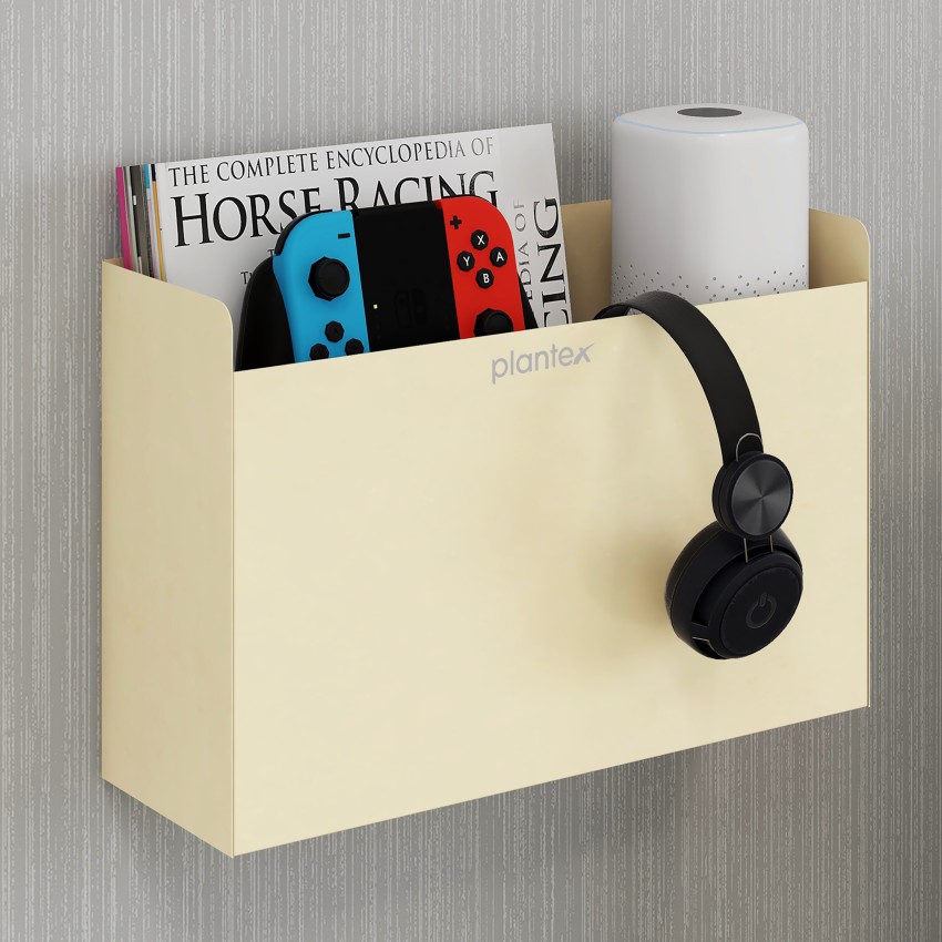 Metal Horse Magazine & Toilet Paper Stand