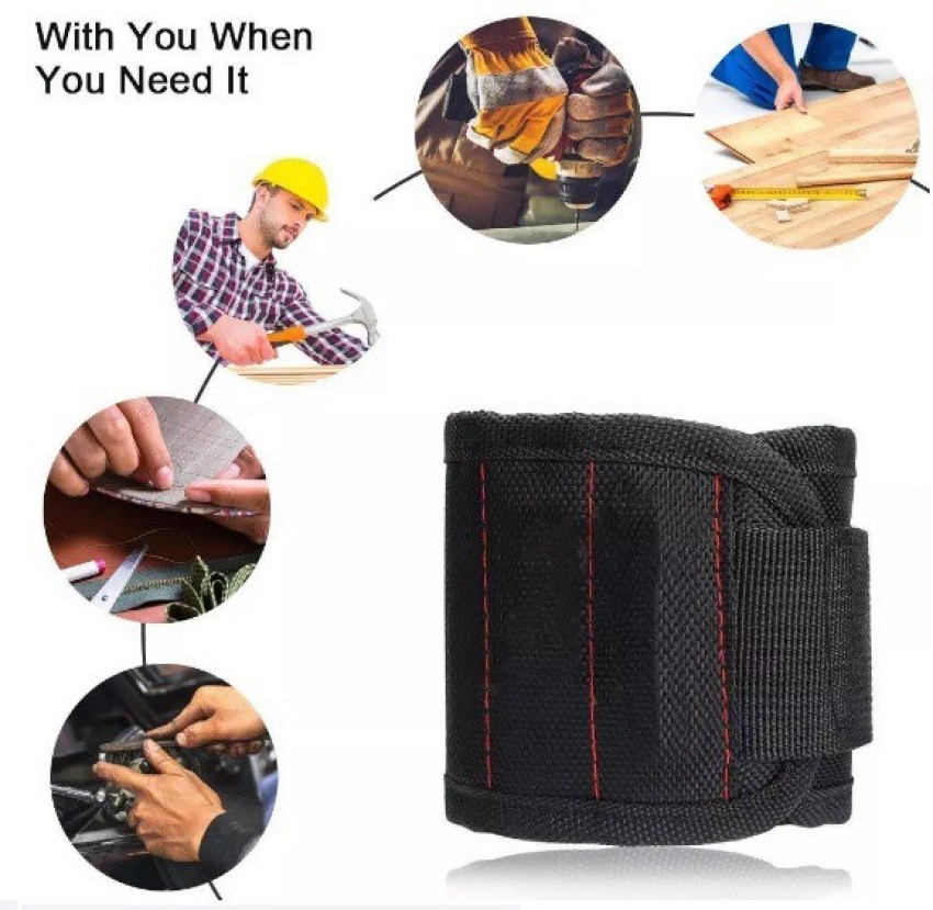 Lyla Magnetic Wristband for Holding Screws Wrist Magnet Tool Holder 5 L  Backpack Multicolor - Price in India