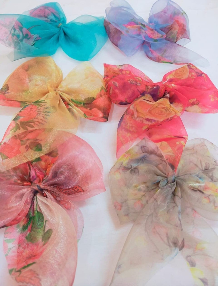 Fabric hair clips best sale