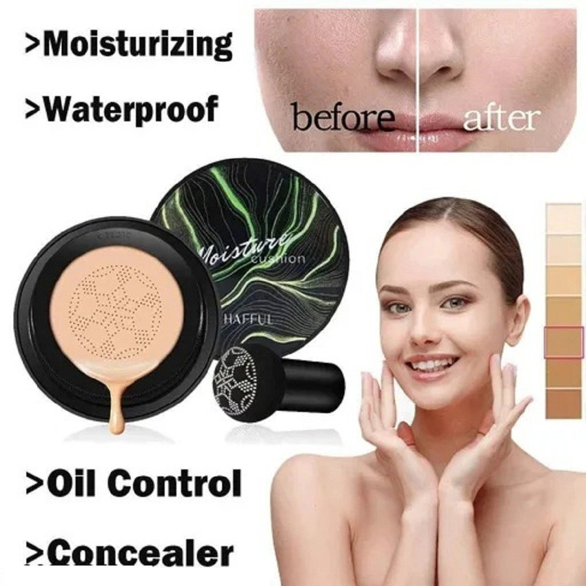 HINSHITSHU SUNSIA WATER PROOF KOREAN FOUNDATION CREAM AND GREEN