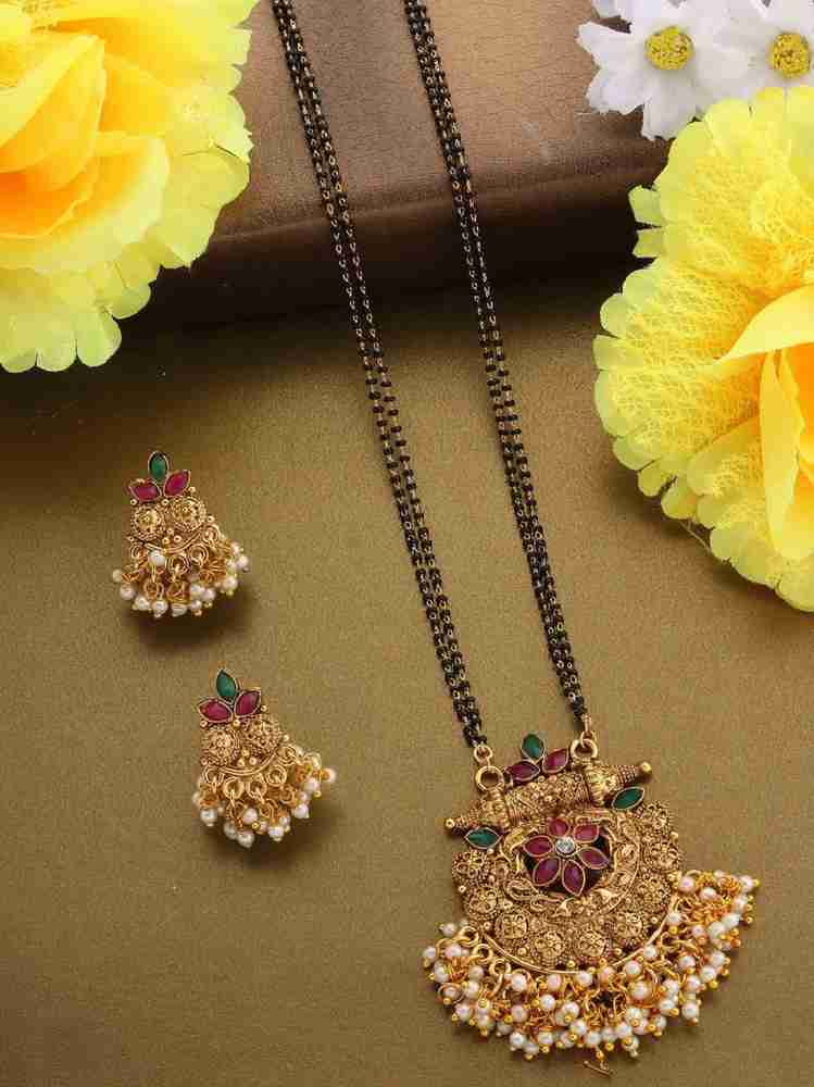 Latest nallapusalu designs clearance in gold with price