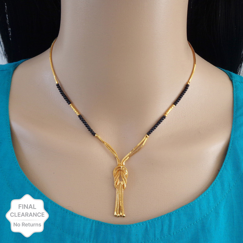Mini mangalsutra latest discount design
