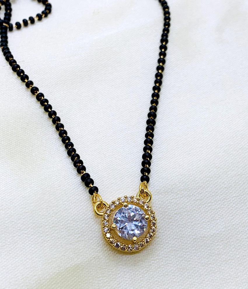 Gold plated mangalsutra flipkart discount
