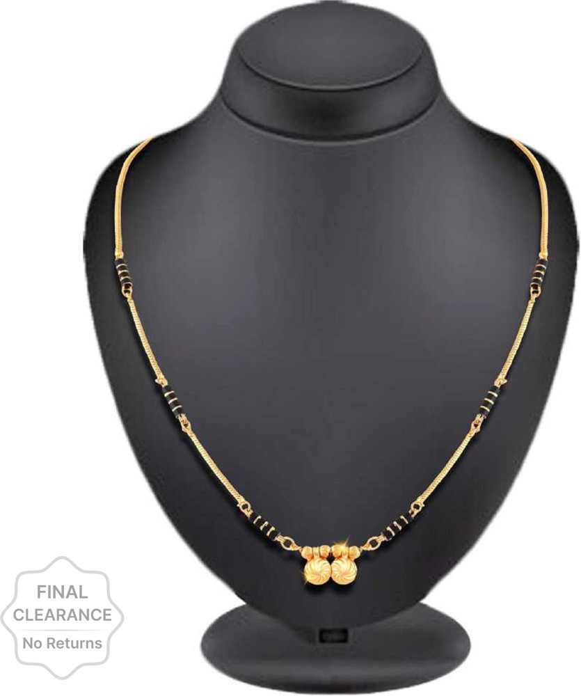 Single chain gold mangalsutra with price hotsell
