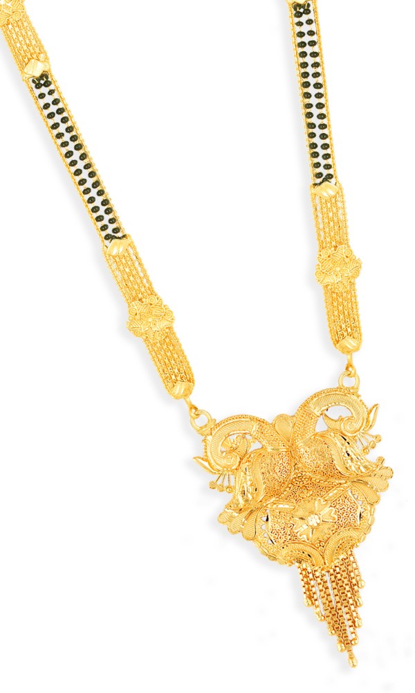 Temple hot sale gold mangalsutra