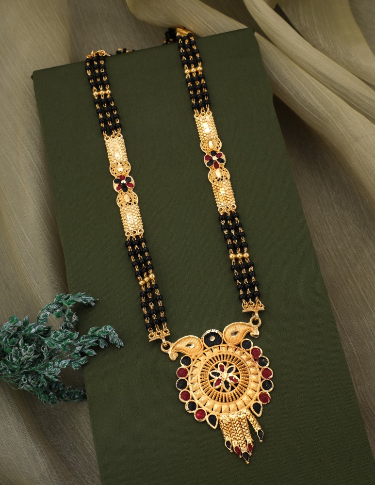 Handmade on sale gold mangalsutra