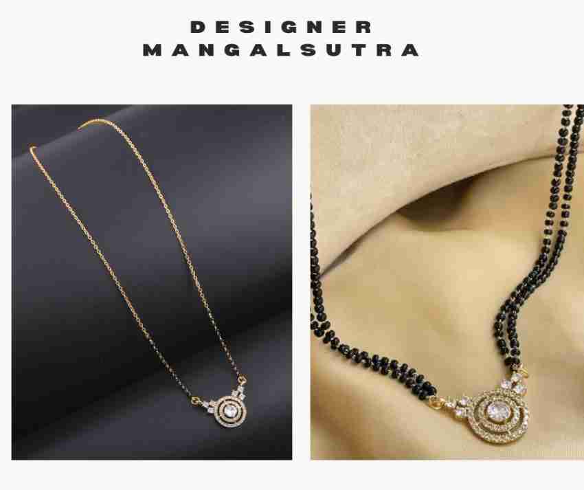 Latest simple gold mangalsutra on sale designs