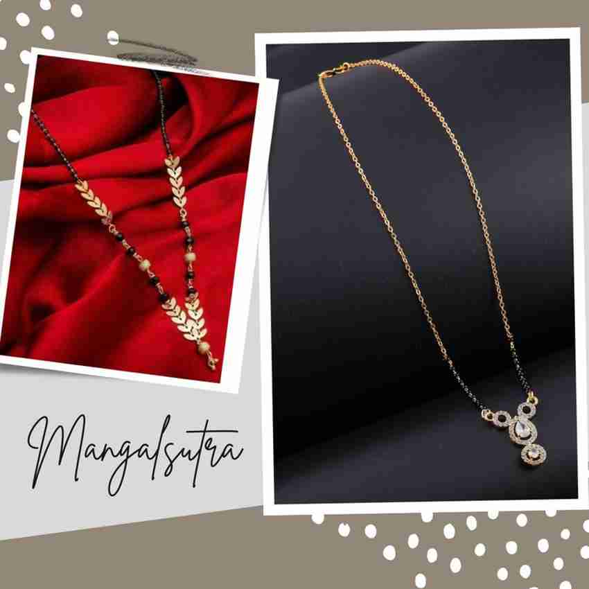 Light weight gold best sale mangalsutra