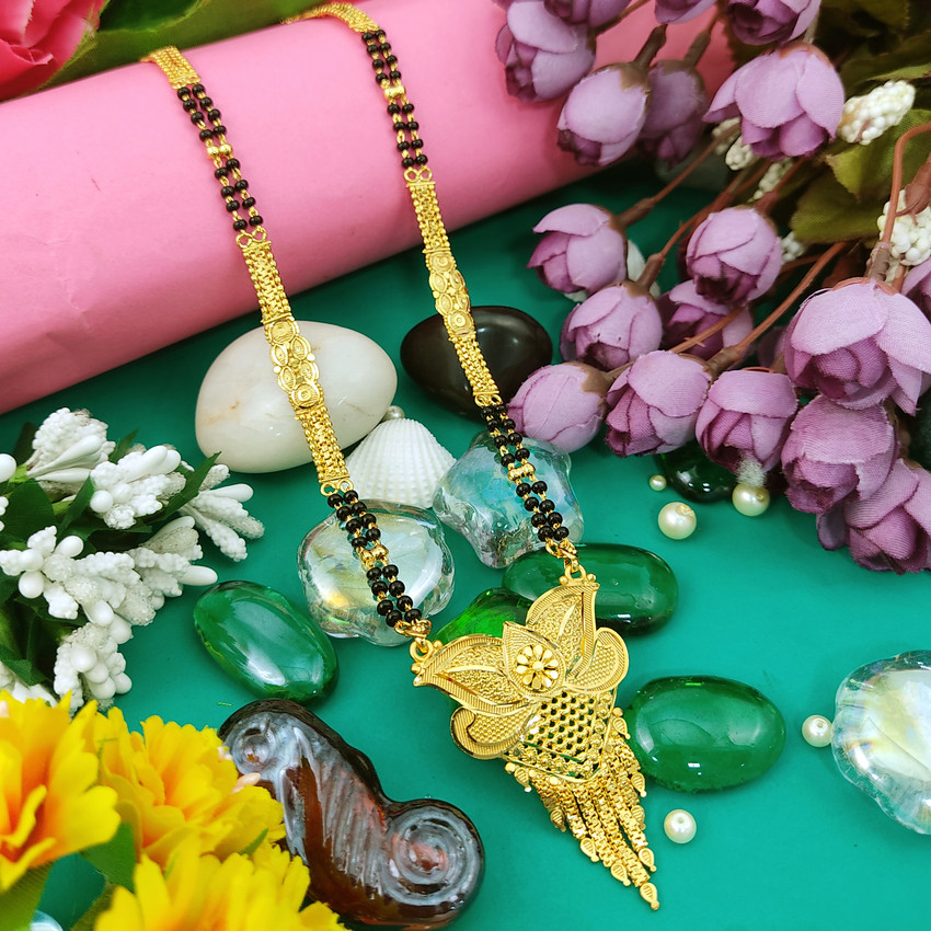 Mangalsutra design 24k gold on sale