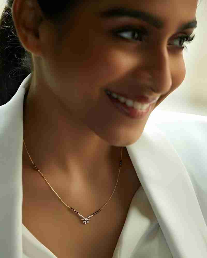 Half chain half mangalsutra sale