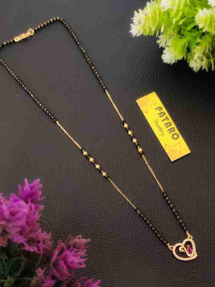 Mangalsutra on sale stylish design