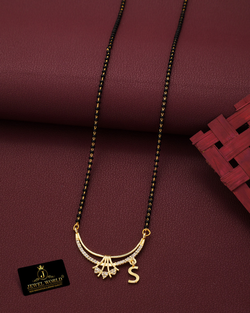 Mangalsutra with alphabet cheap